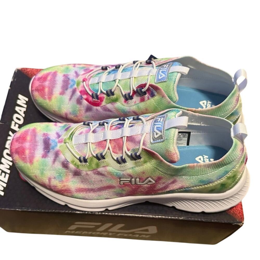 FILA Memory Skyway 2.0 Air Mesh Tie Dye Sneaker Size US 12 / Eur 44 New in Box